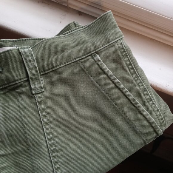 MADEWELL the perfect vintage fatigue shorts in desert olive (sz26) - Picture 14 of 14